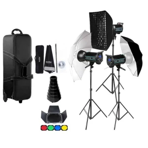 کیت فلاش چتری استودیویی گودکس مدل QS 300 II